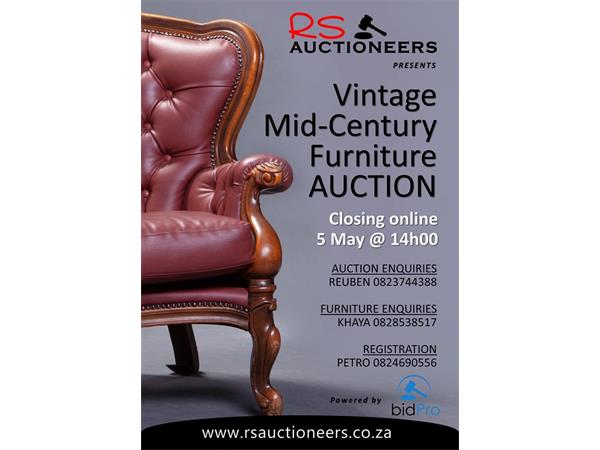 Vintage / Mid-Century Furniture Auction 2